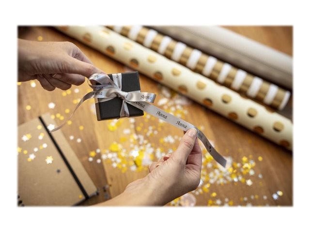 Brother TZe-R931 - Satin - black on silver - Roll (1.2 cm x 4 m) 1 cassette(s) ribbon tape - for Brother PT-D210, D600, H110, H200, P-Touch PT-1005, E310, P900, P-Touch Cube Plus PT-P710