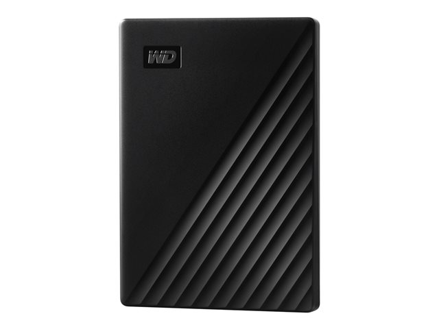 WD My Passport WDBYVG0020BBK - Hard drive - encrypted - 2 TB - external (portable) - USB 3.2 Gen 1 - 256-bit AES - black