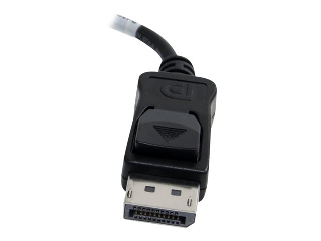 StarTech.com DisplayPort to DVI Adapter - Active Conversion - 1920x1200 - DP to DVI Single Link Converter for DVI-D Display (DP2DVIS) - DisplayPort adapter - DisplayPort (M) to DVI-D (F) - 20 cm - black - for P/N: DKM30CHDPD, DKM30CHDPDUE, SV231QDPU34K, TB32DP14, TB3CDK2DPUE, TB3CDOCKDP, TB3DKM2DPL