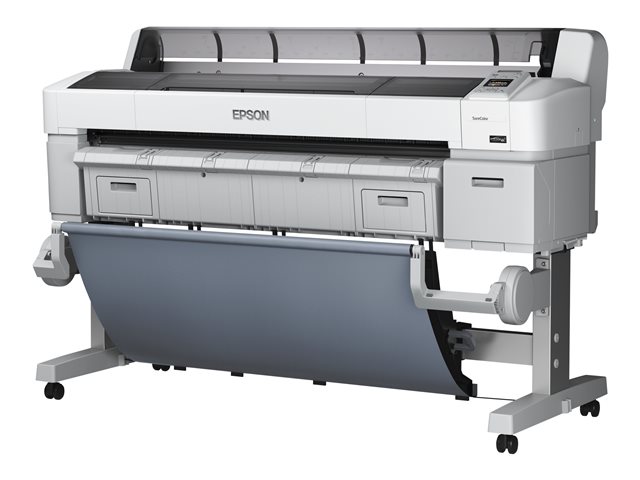 Epson SureColor SC-T7200-PS - 44\" large-format printer - colour - ink-jet - Roll (111.8 cm) - 2880 x 1440 dpi - up to 2.14 ppm (mono) / up to 2.14 ppm (colour) - USB, Gigabit LAN - cutter