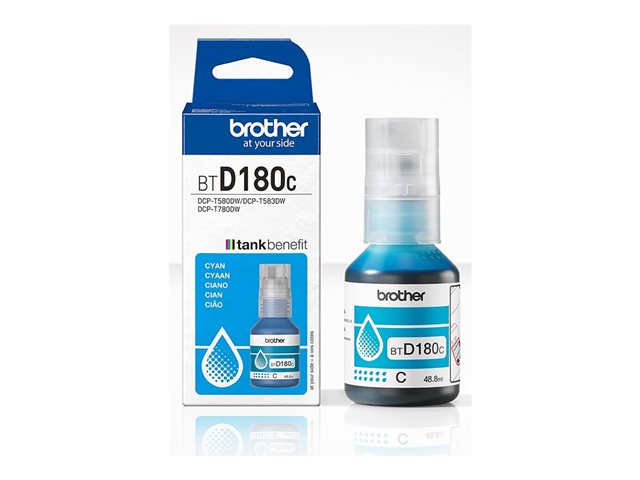 Brother BTD180C - Cyan - original - ink refill - for Brother DCP-T580DW
