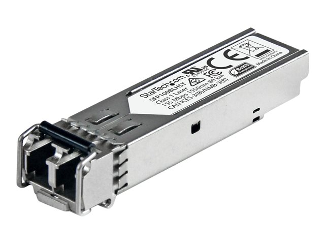StarTech.com MSA Uncoded Compatible SFP Module, 100BASE-LH, 100MbE Single Mode (SMF) Fiber Optic Transceiver, 100Mb Ethernet SFP, LC Connector, 80km, 1550nm, DDM, Mini GBIC Module, 100Mbps - Lifetime Warranty (SFP100BLHST) - SFP (mini-GBIC) transceiver module - 100Mb LAN - 100Base-LH - LC single-mode - up to 80 km - 1550 nm