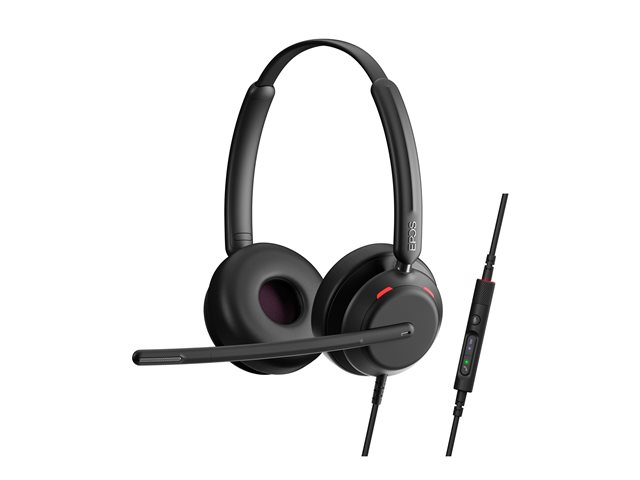 EPOS IMPACT 760T - Headset - op oor - met bekabeling - USB-C - zwart - gecertificeerd voor Microsoft Teams