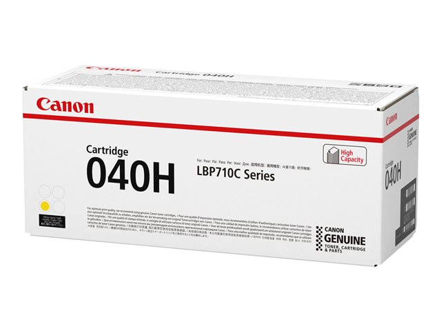Canon 040 H - High capacity - yellow - original - toner cartridge - for imageCLASS LBP712Cdn