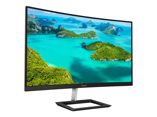 Philips E-line 328E1CA - LED monitor - curved - 32\" (31.5\" viewable) - 3840 x 2160 4K @ 60 Hz - VA - 250 cd/m² - 2500:1 - 4 ms - 2xHDMI, DisplayPort - speakers - textured black
