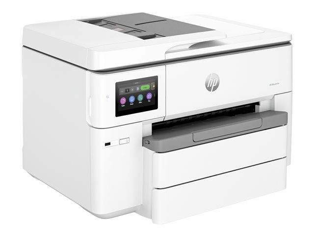 HP Officejet Pro 9730e Wide Format All-in-One - Multifunction printer - colour - ink-jet - A3/Ledger (297 x 432 mm) (original) - A3 (media) - up to 18 ppm (copying) - up to 22 ppm (printing) - 250 sheets - USB 2.0, LAN, Wi-Fi(ac), USB 2.0 host, Bluetooth - cement