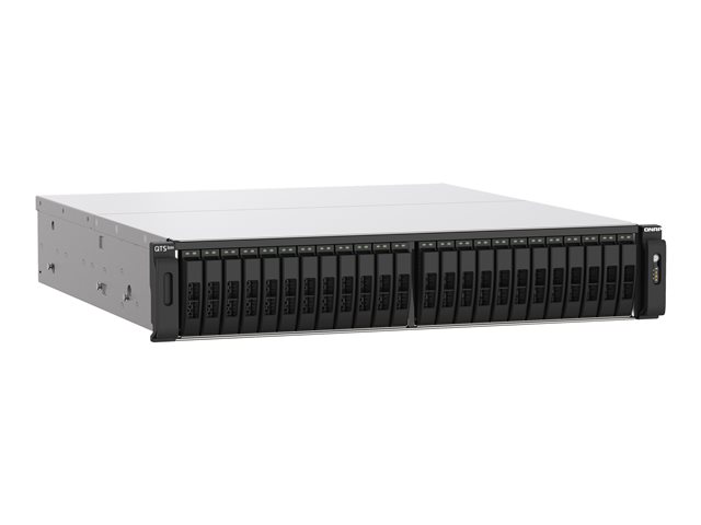 QNAP TS-H2490FU-7302P-256G - NAS server - 24 bays - rack-mountable - PCI Express 3.0 x4 (NVMe) - RAID RAID 0, 1, 5, 6, 10, 50, 60, JBOD - RAM 256 GB - 25 Gigabit Ethernet - iSCSI support