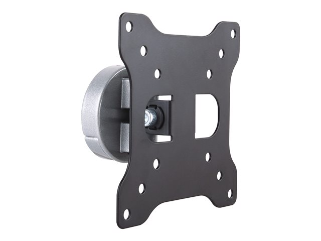 StarTech.com Monitor Wall Mount - Fixed - Supports Monitors 13\" to 34\" - VESA Monitor Wall Mount Bracket - Aluminum - Black & Silver (ARMWALL) - Mounting kit (display mount, wrench) - for monitor / flat panel - aluminium - screen size: 13\"-34\" - wall-mountable