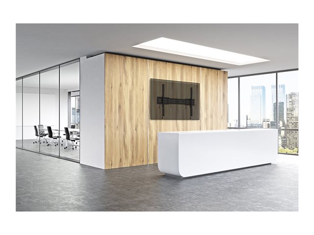 Neomounts WL30S-950BL19 - Mounting kit (wall mount) - heavy-duty - for flat panel - fixed - lockable - black - screen size: 55\"-110\"