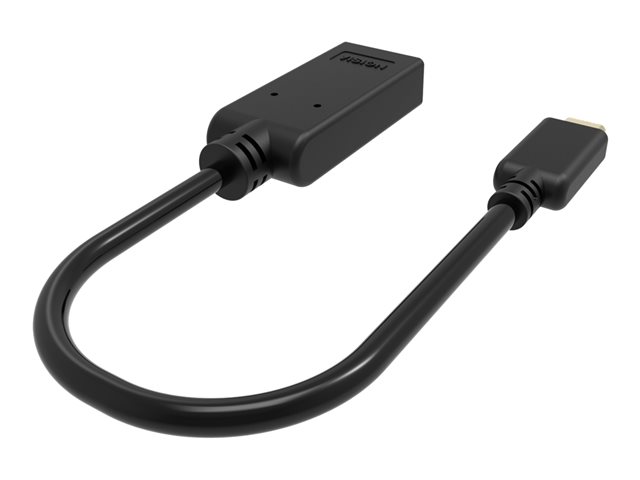 VISION Professional installation-grade USB-C to HDMI adapter - LIFETIME WARRANTY - plugs into USB-C and has full-sized HDMI socket - maximum resolution 4K 30 Hz - USB-C 3.1 (M) to HDMI (F) - driver built into adaptor - black