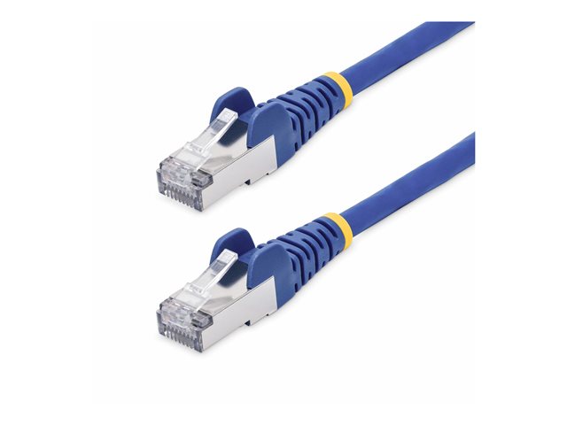 StarTech.com 3m Blue CAT8 Ethernet Cable, Snagless, S/FTP, 25G/40G - Patch cable - RJ-45 (M) to RJ-45 (M) - 3 m - 5.6 mm - S/FTP - 50 micron - CAT 5/5e/6/6a/8 - IEEE 802.3bt/IEEE 802.3ba - snagless, halogen-free, passive - blue