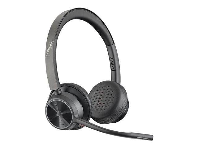 Poly Voyager 4320 Microsoft Teams Certified USB-C Headset +BT700 dongle - Replaces Poly SKU 218478-02