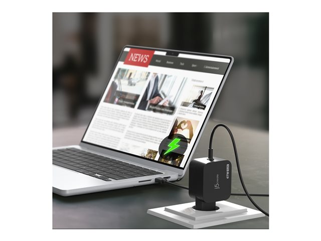 67W GaN PD USB-C Mini Charger with 3 of