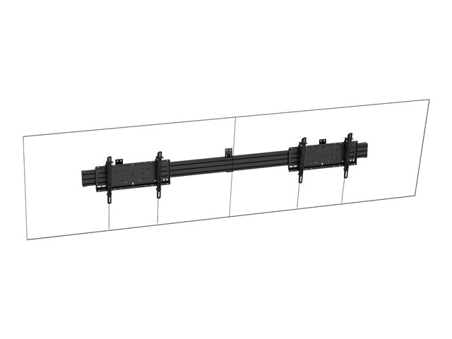 K/VISION Menu Wall Mount Land 2 x 75\"