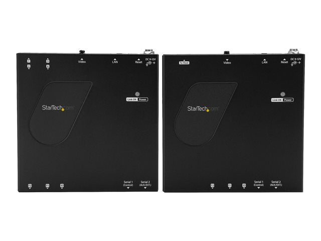 StarTech.com HDMI Over IP Extender - 1080p - HDMI Video and USB Over IP Distribution Kit with Video Wall Support - HDMI and USB Over LAN (ST12MHDLANU) - Video/audio/USB extender - up to 100 m - for P/N: ST12MHDLANUR