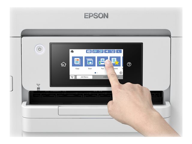Epson WorkForce Pro WF-C4810DTWF - Multifunction printer - colour - ink-jet - A4/Legal (media) - up to 36 ppm (printing) - 500 sheets - USB 2.0, LAN, Wi-Fi(n), USB host