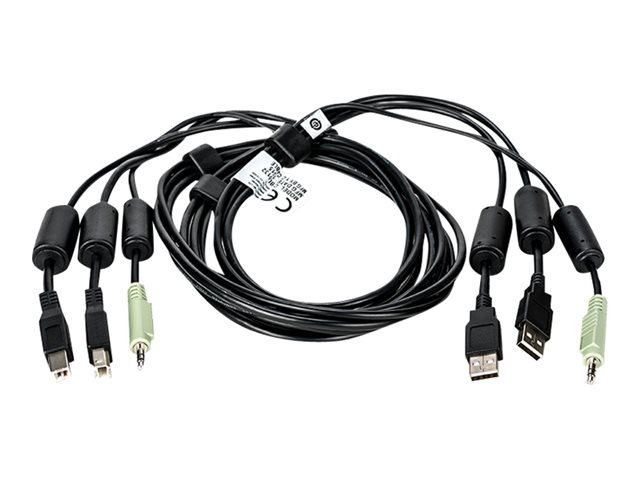CABLE ASSY 2-USB/1-AUDIO 6FT (SCKM145)
