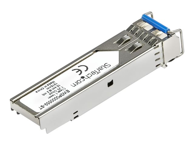 StarTech.com Citrix EW3P0000559 Compatible SFP Module, 1000BASE-LX, 1GbE Single Mode (SMF) Fiber SMF Optic Transceiver, 1GE Gigabit Ethernet SFP, LC Connector, 10km, 1310nm, DDM, Mini GBIC - Lifetime Warranty (EW3P0000559-ST) - SFP (mini-GBIC) transceiver module (equivalent to: Citrix EW3P0000559) - GigE - 1000Base-LX - LC single-mode - up to 10 km - 1310 nm