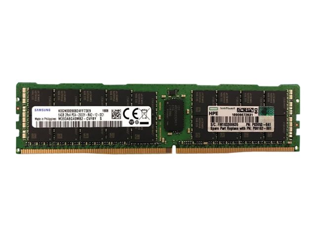 HPE SmartMemory - DDR4 - 64 GB - DIMM 288-pin - 2933 MHz / PC4-23400 - CL21 - 1.2 V - registered - ECC