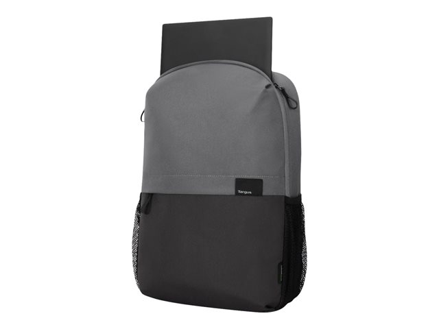 Targus Sagano EcoSmart Campus - Notebook carrying backpack - 15.6\" - grey, black