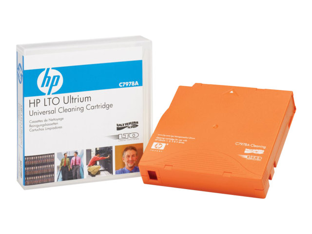 HPE Ultrium Universal Cleaning Cartridge - LTO Ultrium - orange - cleaning cartridge - for HPE T950, T950 3, T950 6, StoreEver MSL2024, MSL3040, MSL4048, MSL6480, SureStore Ultrium