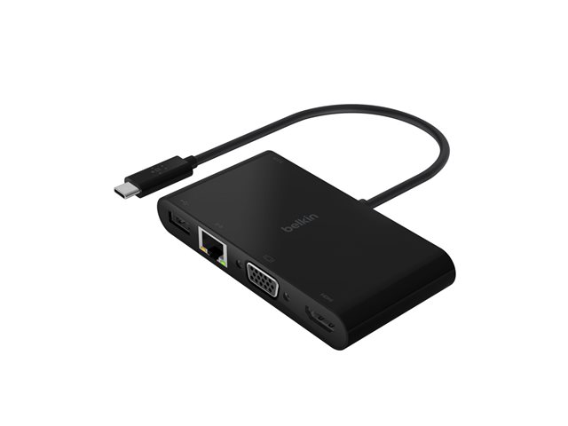 USB-C Multimedia + Charge Adaptr 100W PD