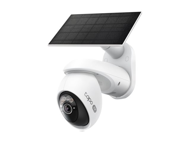 Tapo C660 KITSolar-Powered Pan/Tilt Security Camera Kit4K Ultimate Clarity: The camera features 4K 8MP resolution and 18× digital zoom for superior clarity.Free Person/Pet/Vehicle Detection: The camera identifies people, pets, and vehicles, reducing