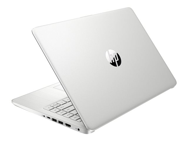 HP Laptop 14s-fq1009nb - AMD Ryzen 5 5500U / 2.1 GHz - Win 11 Home - Radeon Graphics - 8 GB RAM - 512 GB SSD NVMe, HP Value - 14\" IPS 1920 x 1080 (Full HD) - Wi-Fi 6 - natural silver, paint finish (cover and base), in-mould roll with vertical brushed
