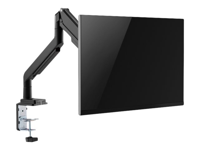 SINGLE GAS SPRING MONITOR CLAMP MOUNT 15-32 9 KG (MAX.) BLACK