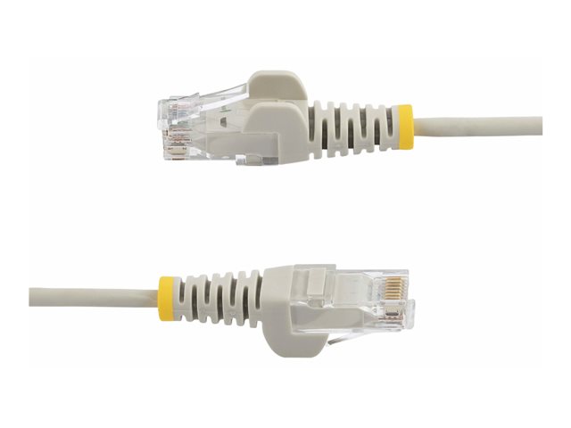 25cm Gray Slim CAT6 Ethernet Cable