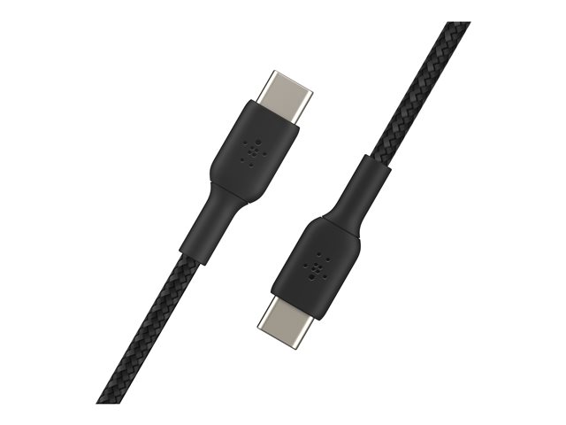 Belkin BoostCharge - USB cable - 24 pin USB-C (M) to 24 pin USB-C (M) - 2 m - black