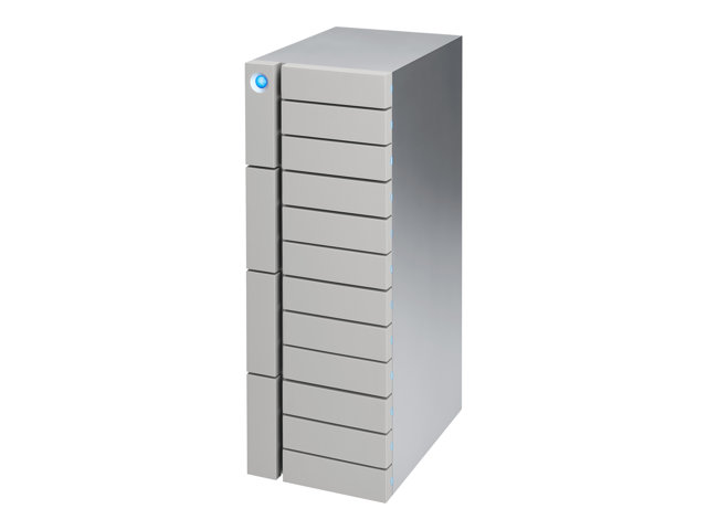 LaCie 12big Thunderbolt 3 - Hard drive array - 72 TB - 12 bays (SATA) - HDD 6 TB x 12 - USB 3.1, Thunderbolt 3 (external)