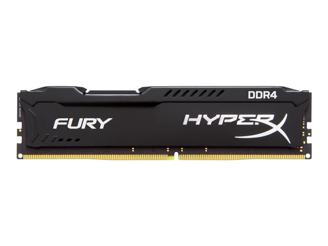 HyperX FURY - DDR4 - 4 GB - DIMM 288-pin - 2133 MHz / PC4-17000 - CL14 - 1.2 V - unbuffered - non-ECC - black