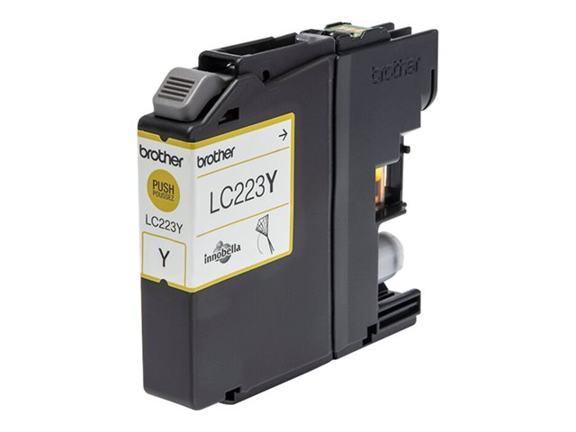 Brother LC223Y - Yellow - original - ink cartridge - for Brother DCP-J4120, J562, MFC-J4625, J480, J5320, J680, J880, Business Smart MFC-J4420