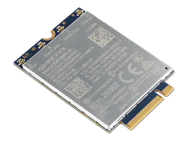 Quectel EM160R-GL - Wireless cellular modem - 4G LTE Advanced - M.2 Card