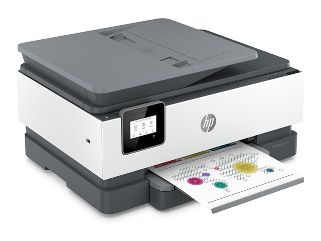 HP Officejet 8014e All-in-One - Multifunction printer - colour - ink-jet - A4 (210 x 297 mm), Legal (216 x 356 mm) (original) - A4/Legal (media) - up to 13 ppm (copying) - up to 18 ppm (printing) - 225 sheets - Wi-Fi(n) - light basalt - HP Instant In