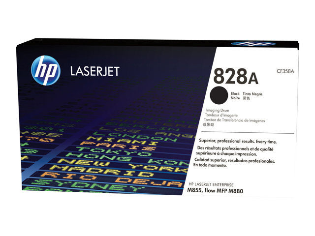 HP 828A - Black - original - drum kit - for Color LaserJet Managed Flow MFP M880, LaserJet Enterprise Flow MFP M880
