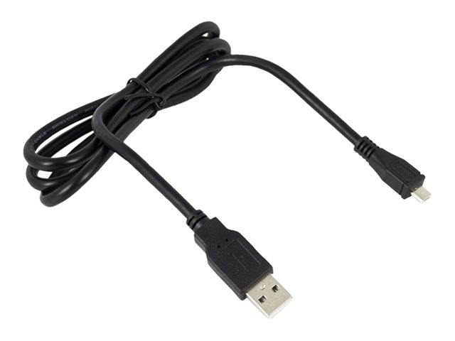 USB-kabel - micro-USB type B (M) naar USB (M) - USB 2.0 - 1 m - zwart