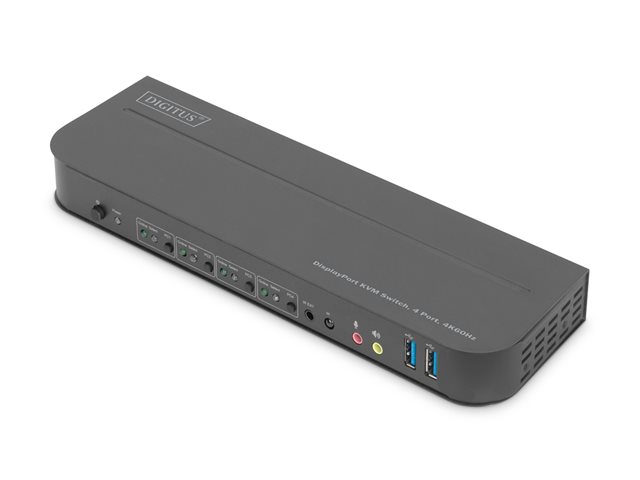KVM Switch 4x1 DP DP/HDMI Out USB 4Kx2K