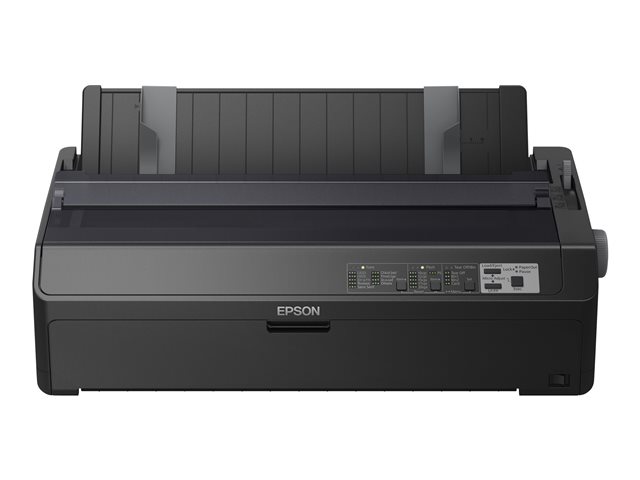 Epson LQ 2090IIN - Printer - B/W - dot-matrix - Roll (21.6 cm), 406.4 mm (width), 420 x 364 mm - 360 x 180 dpi - 24 pin - up to 584 char/sec - parallel, USB 2.0, LAN