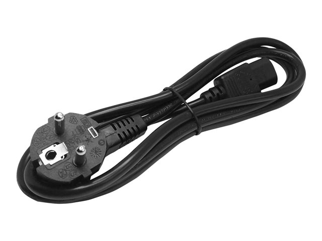 StarTech.com 2m (6ft) Computer Power Cord, 18AWG, EU Schuko to C13 Power Cord, 10A 250V, Black Replacement AC Cord, TV/Monitor Power Cable, Schuko CEE 7/7 to IEC 60320 C13 Power Cord - PC Power Supply Cable - Power cable - power IEC 60320 C13 to power CEE 7/7 (M) - 1.8 m - black - for P/N: KITBXAVHDPEU, KITBXDOCKPEU
