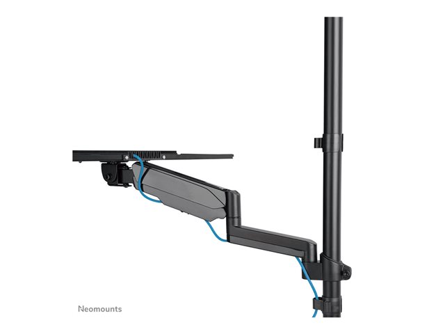Neomounts WL90-325BL1 - Mounting kit (full motion arm) - sit-stand workstation - for LCD display / PC equipment - steel - black - screen size: 17\"-32\" - wall-mountable