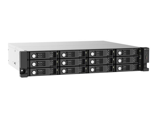QNAP TL-R1220Sep-RP - Hard drive array - 12 bays (SATA-600 / SAS-3) - SAS 12Gb/s (external) - rack-mountable - 2U