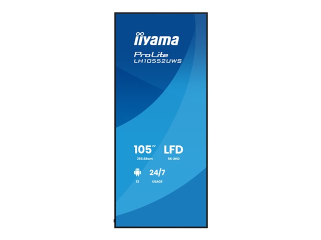 105\"W LCD 5K UW5K 21:9 IPS 500 cd/m²