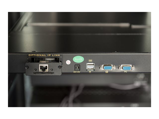 17IN LCD KVM Console 16-Port VGA
