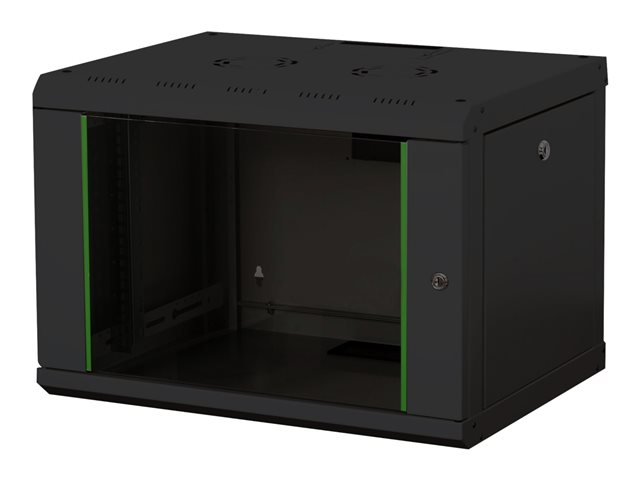 7U wall mounting cabinet7U wall mounting cabinet 420x600x450 mm color black