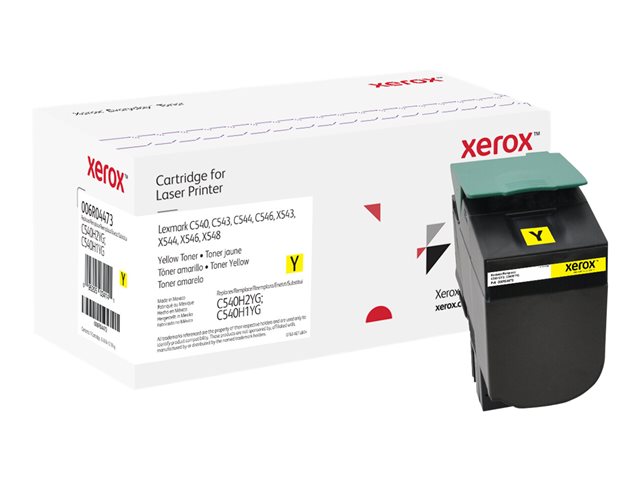 Everyday - High Yield - yellow - compatible - toner cartridge (alternative for: Lexmark C540H1YG, Lexmark C540H2YG) - for Lexmark C540, C543, C544, C546, X543, X544, X546, X548