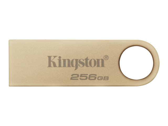 Kingston DataTraveler SE9 G3 - USB flash drive - 256 GB - USB 3.2 Gen 1 - gold