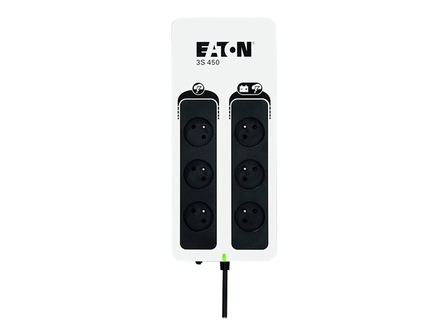 Eaton 3S 450 - UPS - AC 220-240 V - 270 Watt - 450 VA - 1-phase - output connectors: 6