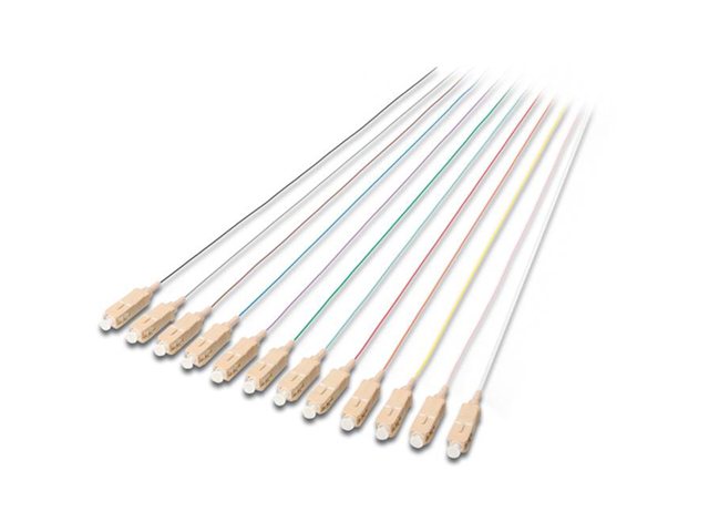DIGITUS COLORED PIGTAILS 2MSC OM3 50/125 SIMPLEX